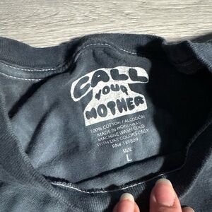 Good Vibes Black Tie-Dye Graphic Tee - Men